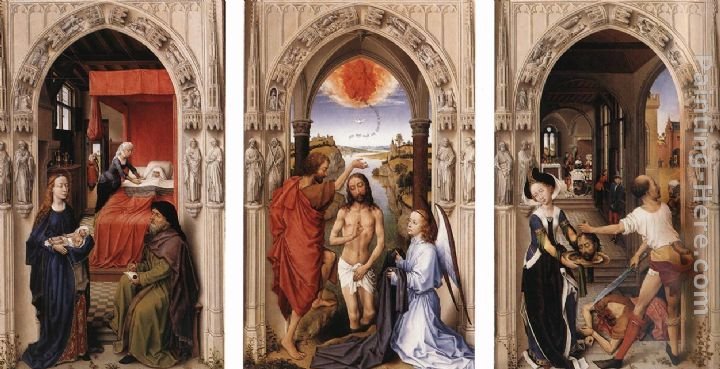 Rogier van der Weyden St John Altarpiece